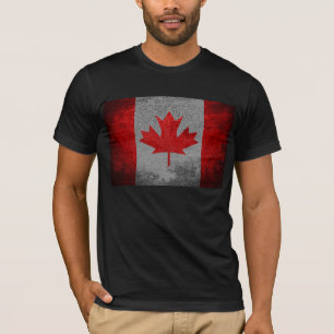 Camiseta Vintage Canada Flag