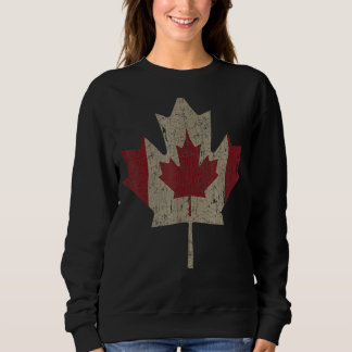 Camiseta Vintage Canada Flag Maple Leaf Canadian Pride