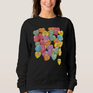 Camiseta Vintage Candy Conversation Hearts For Anti Valenti