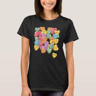 Camiseta Vintage Candy Conversation Hearts For Anti Valenti