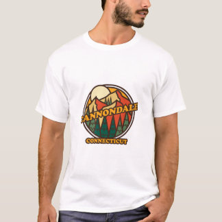 Camiseta Vintage Cannondale Connecticut Mountain Hiking Sou