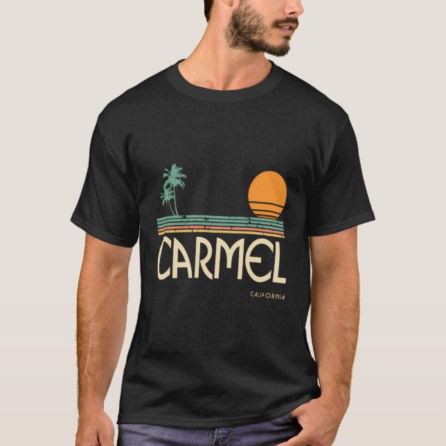 Camiseta Vintage Carmel California Hoodie (Frente)