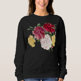 Camiseta Vintage Carnation Floral illustration
