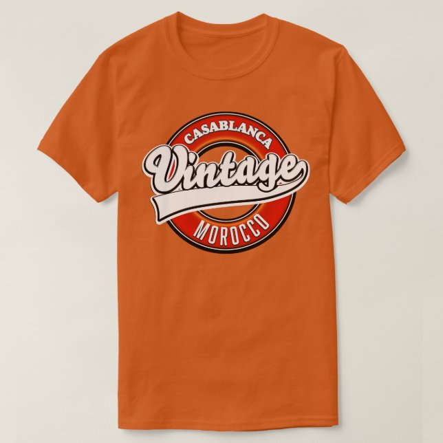 Camiseta Vintage Casablanca (Frente do Design)