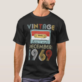 Camiseta Vintage cassete de banda magnética do aniversário