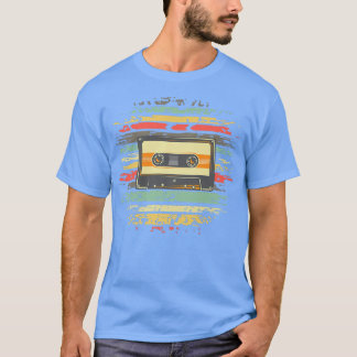 Camiseta Vintage Cassette Music Amvers