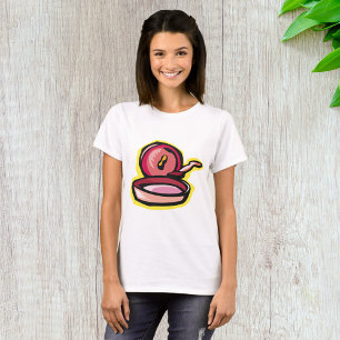 Camiseta Vintage Cast Iron Griddle Retro Cozinhar Art