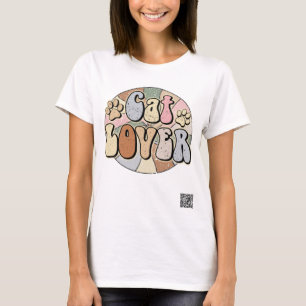 Camiseta Vintage Cat Lover