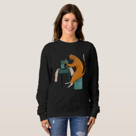 Camiseta Vintage Cat Sewing