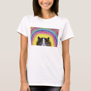 Camiseta Vintage Cat Show Cartão-postal Louis Wain Ilustraç