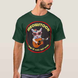 Camiseta Vintage Cats Arts MeowStock Design 3 Dias De Gatos