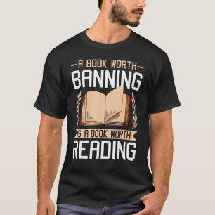 Camiseta Vintage Censorship Book Ler Nerd I Lido Banido