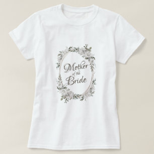 Camiseta Vintage Cherish Rosa Dourada Oval Mãe da Noiva