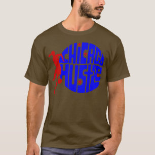Camiseta Vintage Chicago Hustle WBL Basball TSirt