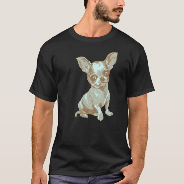 Camiseta Vintage Chihuahua (Frente)