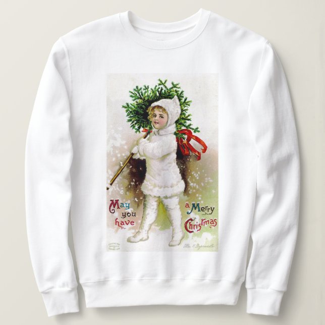 Camiseta Vintage Child com Natal (Frente do Design)