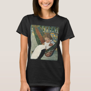 Camiseta Vintage Child com uma boneca de Jessie Willcox Smi