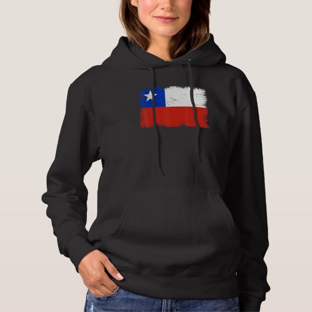 Camiseta Vintage Chile Flag Chilean Independence Day (Frente)