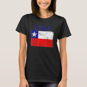 Camiseta Vintage Chile Flag Pride chileno Roots Chi