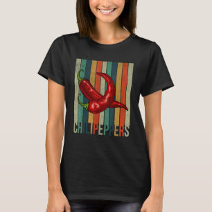 Camiseta Vintage Chili-Peppers Red Hot Herbs & Spices Men