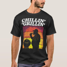 Vintage Chillin’ & Grillin’ Dark Distress