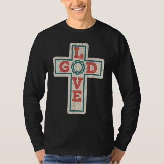Camiseta Vintage Christian Cross