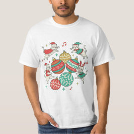 Camiseta Vintage Christmas Cats