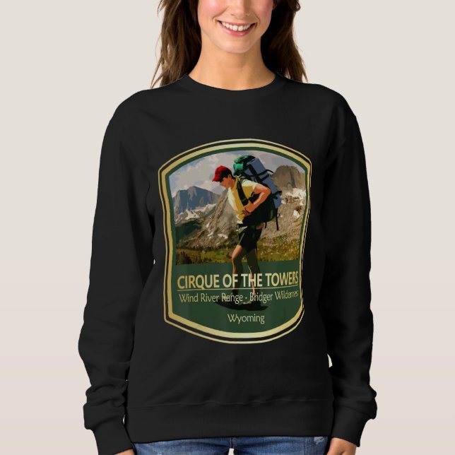 Camiseta Vintage Cirque Of The Towers (PF) (Frente)