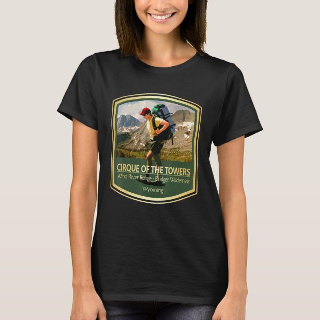 Camiseta Vintage Cirque Of The Towers (PF) (Frente)
