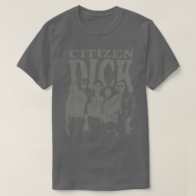Camiseta Vintage Citizen Dick 1992 (Frente do Design)