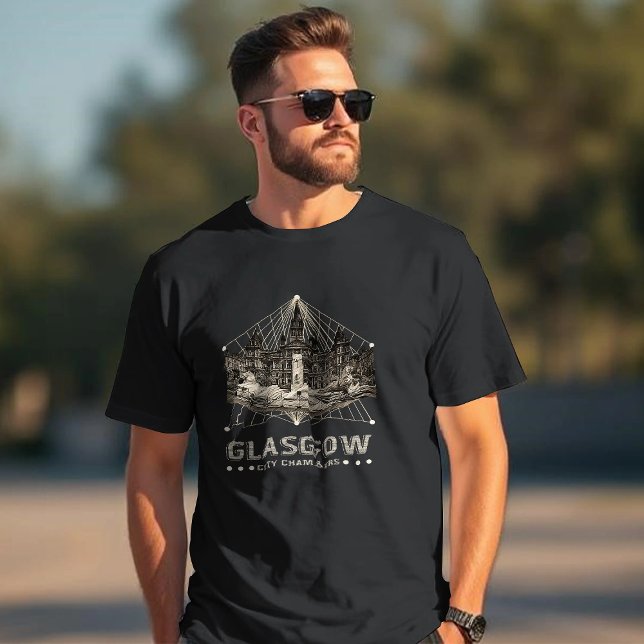 Camiseta Vintage City Chambers Mens (Criador carregado)
