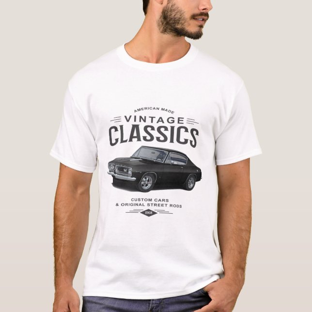 Camiseta Vintage Classic 1968 (Frente)