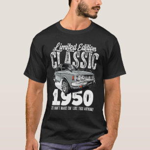 Camiseta Vintage Classic Car 1950 B-day 73 ye