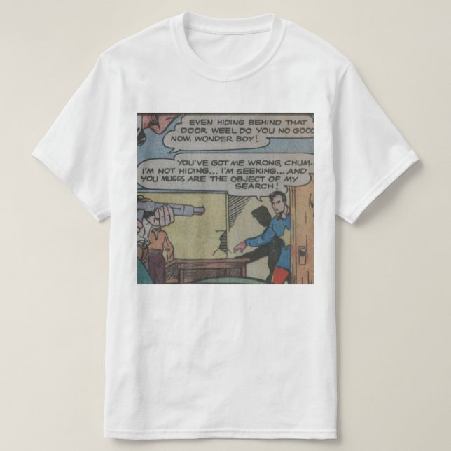 Camiseta Vintage Classic Comic (Frente do Design)