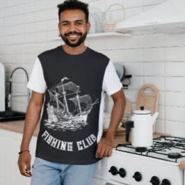 Camiseta Vintage Classic Sailing Boat Fisheries Club