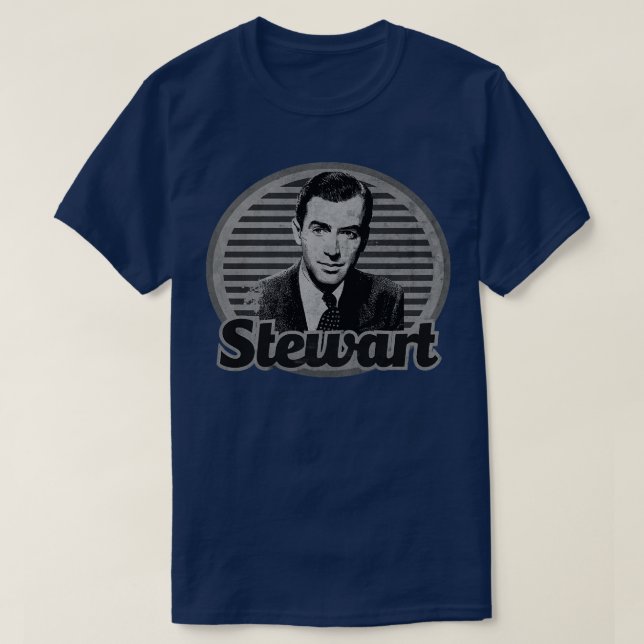 Camiseta Vintage Classic Stewart (Frente do Design)