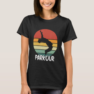 Camiseta Vintage Classic Style Retro Parkour