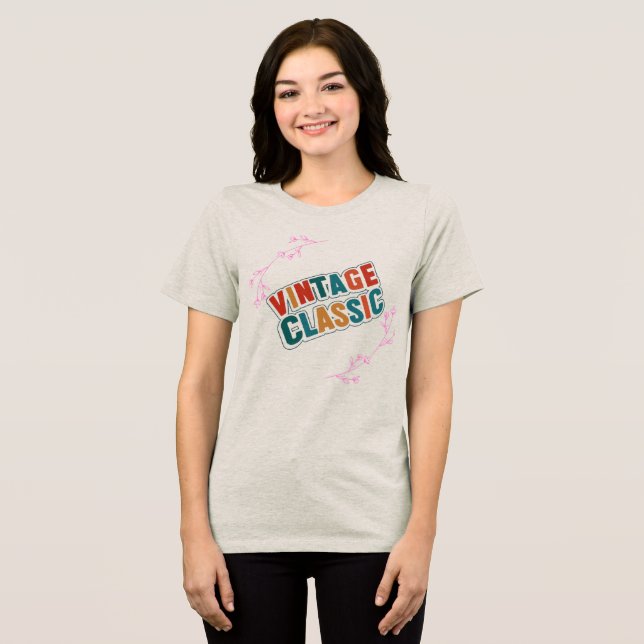 Camiseta Vintage Classic Tee (Frente Completa)