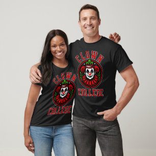 Camiseta Vintage Clown College