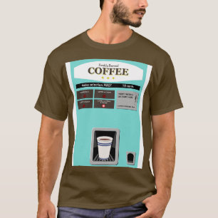 Camiseta Vintage Coffee Vending Machine