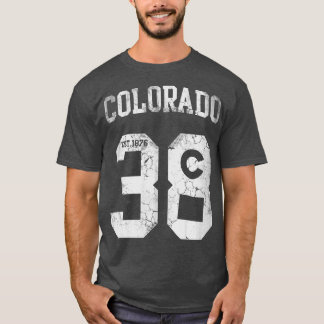 Camiseta Vintage Colorado 38th State
