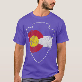 Camiseta Vintage Colorado Flag Arrohead