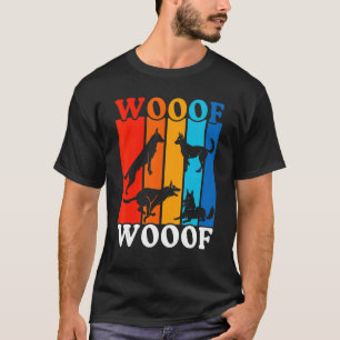 Camiseta Vintage Colorful Dog Owner Belga Malinois