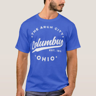 Camiseta Vintage Columbus Ohio O Arch City Retro EUA