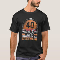 Vintage Com 40 Anos De Im Não Extinta Retro 40º Bi