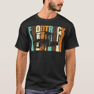 Camiseta Vintage Comida Caminhão Foodie Foodcaminhão Stre