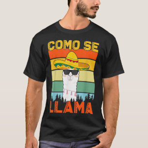 Camiseta Vintage Como Se Llama Meican Cinco De Mayo Meico F