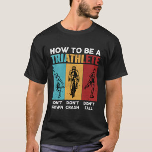 Camiseta Vintage Como Ser Atleta Triatleta M