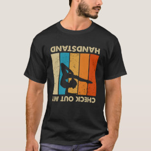 Camiseta Vintage Confira Meu Gymnasts de Mão