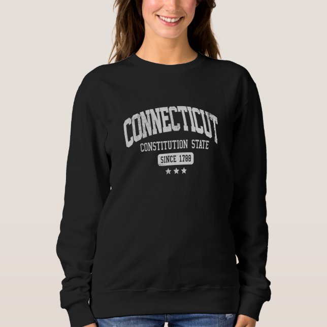 Camiseta Vintage Connecticut Constitution State Athletic 17 (Frente)